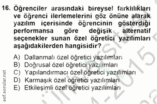 Soru 16