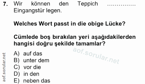 Soru 7