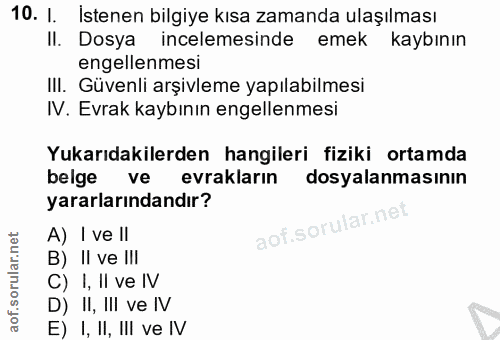 Soru 10
