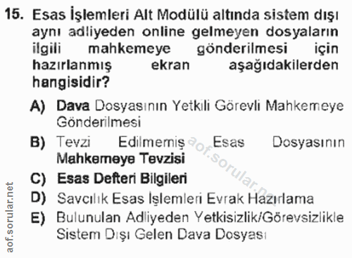 Soru 15