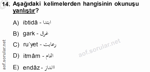 Soru 14