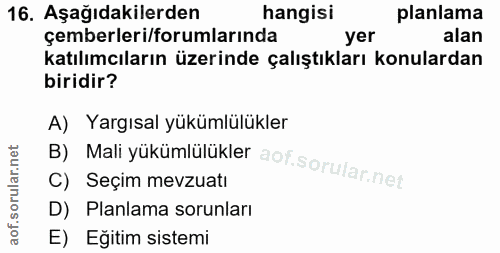 Soru 16