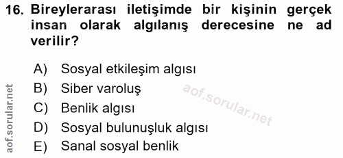 Soru 16