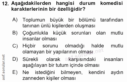 Soru 12