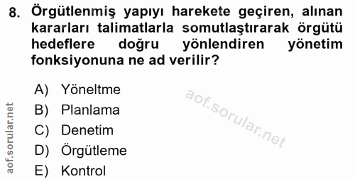 Soru 8