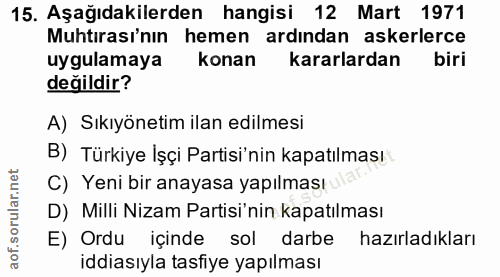 Soru 15