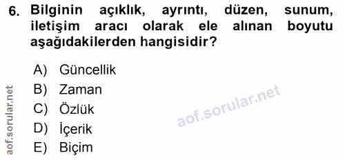 Soru 6