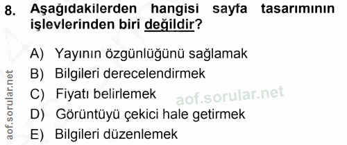 Soru 8