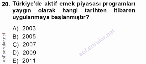 Soru 20