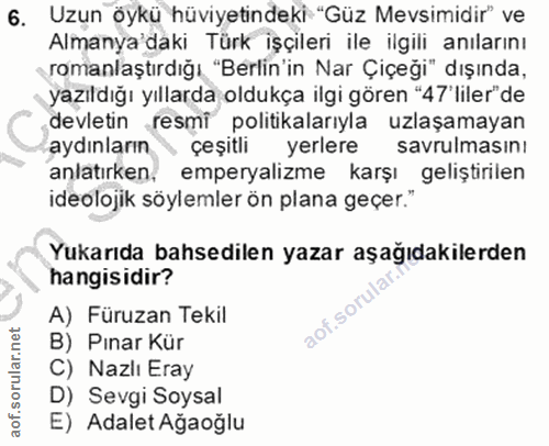 Soru 6
