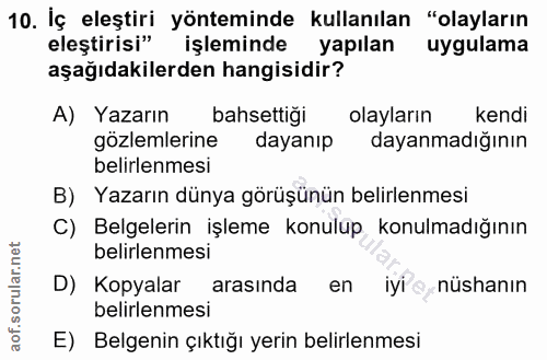 Soru 10