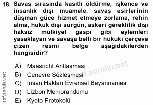 Soru 18