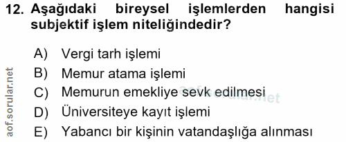 Soru 12