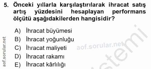Soru 5