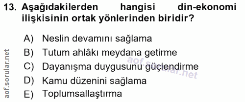 Soru 13