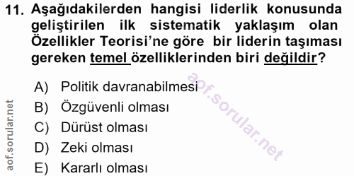 Soru 11