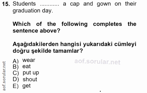 Soru 15