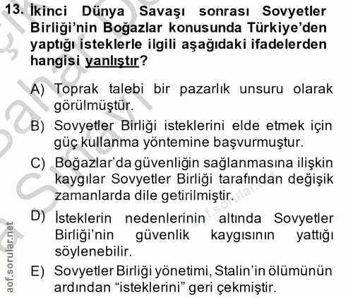 Soru 13