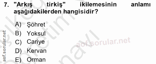 Soru 7