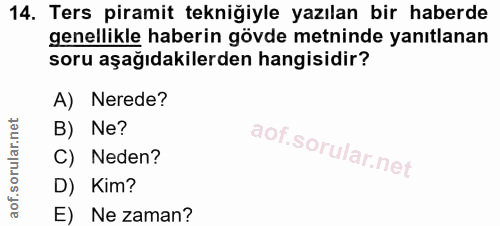 Soru 14