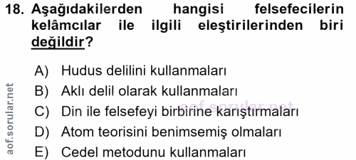 Soru 18