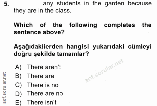 Soru 5