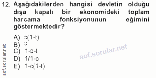 Soru 12