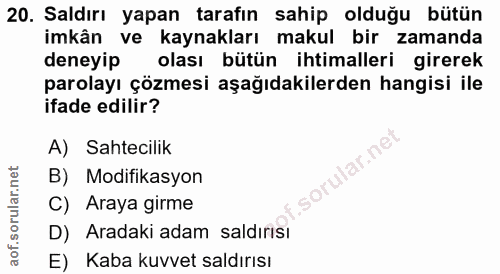 Soru 20