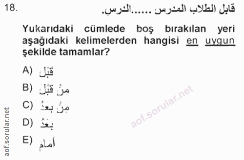 Soru 18