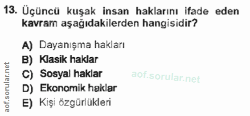 Soru 13