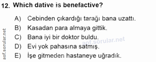 Soru 12