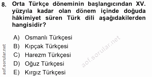 Soru 8