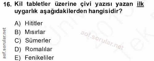 Soru 16