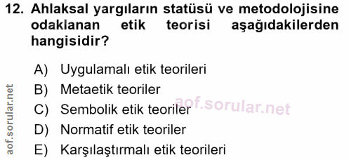 Soru 12