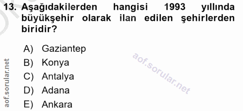 Soru 13
