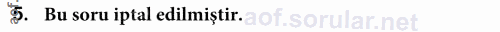 Soru 5
