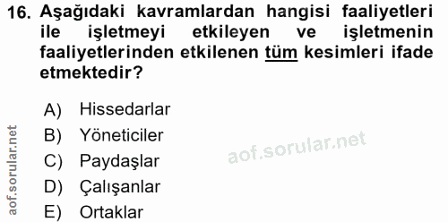 Soru 16