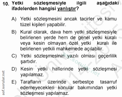 Soru 10