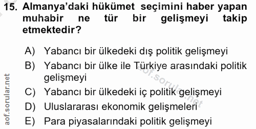 Soru 15