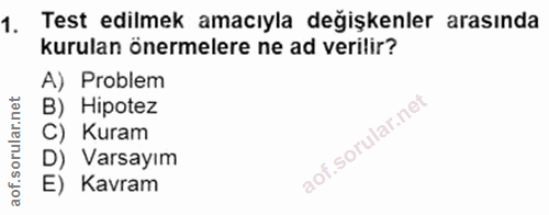 Soru 1
