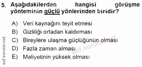 Soru 5