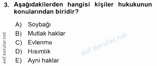 Soru 3