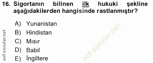 Soru 16