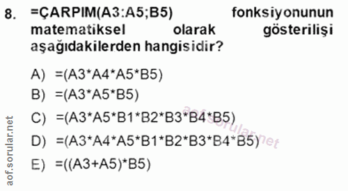 Soru 8