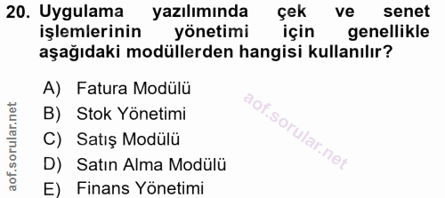 Soru 20