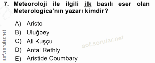 Soru 7