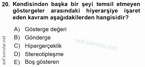 Soru 20