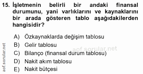 Soru 15