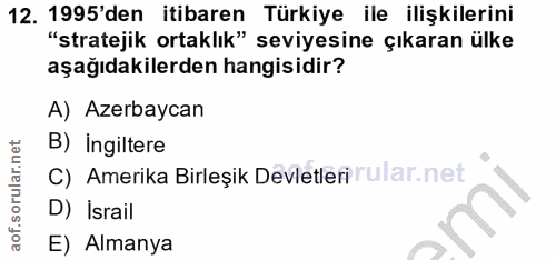 Soru 12