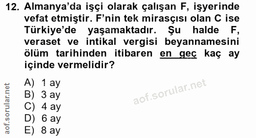 Soru 12